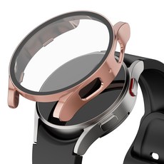 누아트 갤럭시워치 하드 케이스 풀커버 액정보호 강화유리 44mm 1개입, 로즈골드, 1개 헬스/건강식품/헬스/요가용품 반품 최저가 1,960원 로켓배송