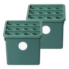 올리빙 국내 제조 도트 모듈 우산꽂이, 2개, 모스그린 생활용품/수납/정리 반품 최저가 23,900원