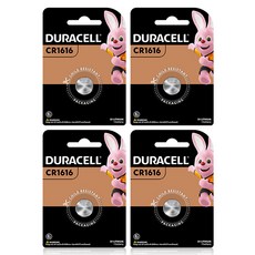듀라셀 코인 리튬 건전지 CR1616, 4개, 1개입 undefined/undefined 반품 최저가 5,220원