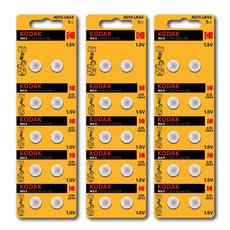 코닥 MAX 알카라인 코인건전지 LR44, 10개입, 3개 홈인테리어/건전지/멀티탭 반품 최저가 6,590원