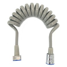 네이처안 욕실 청소건 스프링 코일호스 1.5m, 1개, 실버 홈인테리어/잔디/농기구 반품 최저가 3,470원