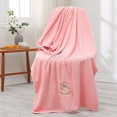 소니오 부드러운 문 래빗 비치 타월 70 x 140 cm, 03 핑크, 1개 홈인테리어/수건/타월 반품 최저가 8,490원