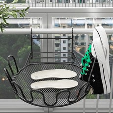 아로마트 발코니 창문 오피스텔 신발 건조대, 블랙 홈인테리어/청소/세탁용품 반품 최저가 9,030원