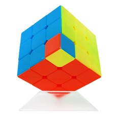 아가플러스 3 x 3 심플 스무스 큐브, 혼합색상, 1개 완구/취미/퍼즐/큐브/피젯토이 반품 최저가 2,860원