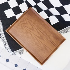 로야 애쉬목 트레이, 1개 주방용품/쟁반/베드트레이 반품 최저가 12,290원