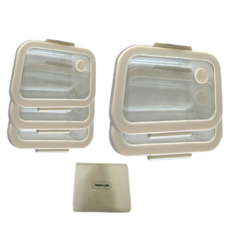 네오플램 글라쎄 Z 내열유리 진공 밀폐용기 세트, 1세트, 460ml(3P) + 1.2L(2P) + 펌프 주방용품/밀폐용기/반찬통 반품 최저가 92,000원