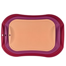 도블레 칼집 나지 않는 도마 3종 세트, 1세트, L 핫핑크 + M 인디핑크 + S 살구 주방용품/주방조리도구 반품 최저가 55,210원