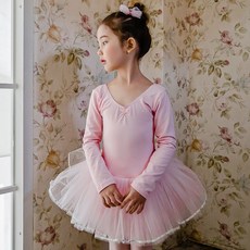 아떼르발레 여아용 튜튜형 긴팔 발레복 ATB-0603 출산/유아동/유아동패션 반품 최저가 12,300원