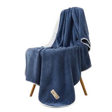 소니오 심플 무드 소프트 목욕 바스타월 85 x 150 cm, 02 블루, 1개 홈인테리어/바스타월 반품 최저가 5,490원