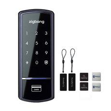 직방 스마트 보조키 손잡이 없음 도어락 SHS-1321 + 카드키 4개 + 스티커 키 2개 가전디지털/생활가전 반품 최저가 135,980원