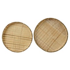 페어프랜즈 대나무채반 원형 2P 채반/소쿠리, 1세트 주방용품/주방조리도구 반품 최저가 4,560원