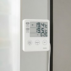 드레텍 냉장고 온도계 자석 부착 시계기능 O-433, 1개, O-433(아이보리) 생활용품/온도계/측정도구 반품 최저가 8,030원