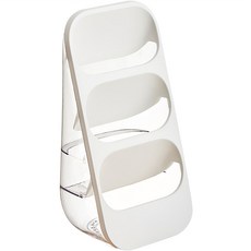 구디푸디 3단 수저 꽂이 커트러리 정리함, 화이트, 1개 주방용품/수저통/수저받침 반품 최저가 4,600원