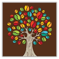 아트조이 DIY 명화 그리기 30 x 30 cm, 커피나무, 1개 문구/오피스/미술/화방용품 반품 최저가 7,570원