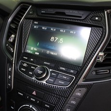 바이엠 싼타페DM 카본데칼스티커 센터 A 순정네비, 1개 자동차용품/부품/안전/공구 반품 최저가 12,630원