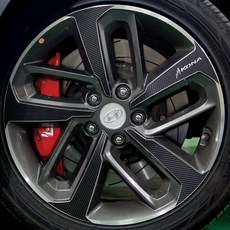 바이엠 코나 카본데칼스티커 18인치 휠포인트 3D, 1개 자동차용품/부품/안전/공구 반품 최저가 10,690원