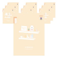 펜피아 1000 초등 10칸국어 제본노트, A오렌지, 10개 문구/오피스/학용품/수업준비 반품 최저가 3,490원