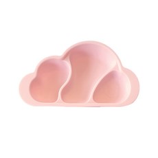 마더스콘 구르미 3칸 흡착식판, 핑크, 단품, 1개 출산/유아동/이유용품/유아식기 반품 최저가 13,600원