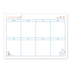 모노라이크 올리몰리 드로잉 B5 위클리 플래너, 혼합색상, 1개 문구/오피스/다이어리/플래너 반품 최저가 5,740원