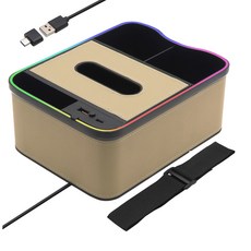 에이스피드 멀티 차량용 콘솔박스 수납함 충전기 컵홀더 무드등 C88, 베이지, 컨텐츠 참조 자동차용품/인테리어 반품 최저가 12,840원