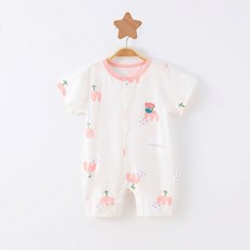 스타도어 소프트 순면 풀스냅 통기성 반팔 롬퍼 출산/유아동/출산준비물/선물 반품 최저가 8,690원