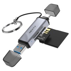 넥스트유 카리미 블랙박스 멀티 SD카드 리더기, 9723TC-OTG, 실버, 1개 가전디지털/휴대폰 액세서리 반품 최저가 8,000원