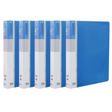 영오 링 클리어파일 40매, 청색, 5개 문구/오피스/학용품/수업준비 반품 최저가 11,140원