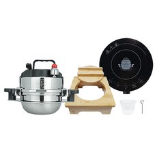 참좋은현상 5분 바로 밥 누룽지 가마솥 슬림형 인덕션 세트 2인용 0.8L, 혼합색상, 1세트 주방용품/냄비/프라이팬 반품 최저가 105,170원