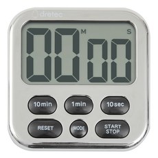 드레텍 커피 쿠킹타이머, 크롬 + 블랙, 1개 주방용품/주방잡화 반품 최저가 19,040원
