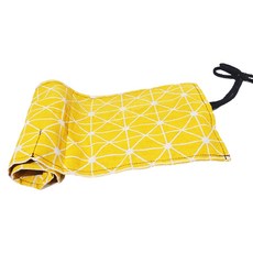 알로데 모던한 패턴 펜 가방 아트 붓 케이스 01 옐로우체스판, 1개 문구/오피스/미술/화방용품 반품 최저가 6,530원