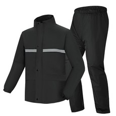 드라이마스터 오토바이 방수 우비 상하의 세트 DRH-001, 블랙 자동차용품/오토바이용품 반품 최저가 22,030원