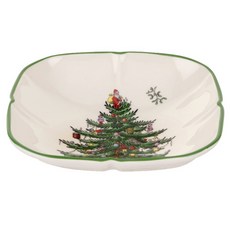 스포드 크리스마스 트리 싱글 접시 14cm, 혼합색상, 1개 주방용품/접시/플레이트 반품 최저가 9,900원