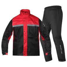 드라이마스터 오토바이 라이딩 방수 우비 상하의 세트, 002 레드 자동차용품/오토바이용품 반품 최저가 32,200원