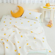 쉬즈홈 국내제조 유아용 인견 워싱 여름 이불겸패드, 문라이크블루 홈인테리어/FW 침구샵 반품 최저가 28,260원