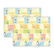 파크론 PE웰빙 뽀로로 카툰잡 놀이방매트 2p, 혼합색상 홈인테리어/놀이/다용도매트 반품 최저가 65,290원