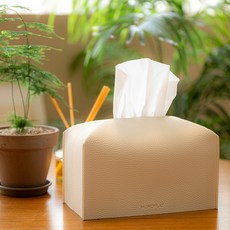 모노플랫 가죽 티슈 케이스, 크림, 2개 생활용품/수납/정리 반품 최저가 8,960원