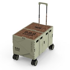 도그독 퍼스트 프리미엄 캠핑 듀얼 웨건 폴딩카트, 올리브, 1개 스포츠/레저/캠핑전문관 반품 최저가 138,000원