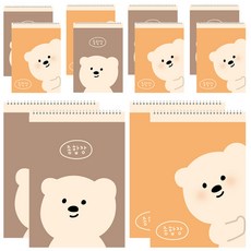 아트모아 문곰 종합장 20매 12권, 혼합색상, 1세트 문구/오피스/학용품/수업준비 반품 최저가 7,980원