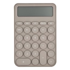 롭다 계산기 M, Mud Grey, 1개 문구/오피스/사무용품 전문관 반품 최저가 5,800원