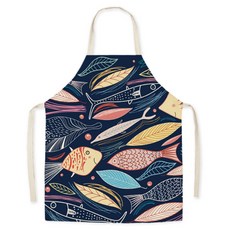 알로데 해양 피쉬 시리즈 미술 앞치마, 12 컬러피쉬 문구/오피스/미술/화방용품 반품 최저가 11,040원