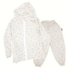 베베슈에뜨 유아동 파스텔 곰돌 레인 코트 + 방수 바지 세트 출산/유아동/유아동패션 반품 최저가 10,160원