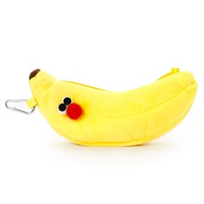 인디케이 왕눈이 바나나 파우치 필통, 옐로우, 1개 문구/오피스/학용품/수업준비 반품 최저가 5,660원