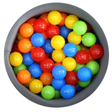 베베아인 촉감 볼풀공 80p, 레인보우(랜덤발송), 1개 완구/취미/실내대형완구 반품 최저가 14,740원