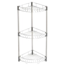 스텐팩토리 국내제조 스테인리스 다용도 욕실 코너 선반 3단, 1개 생활용품/욕실정리용품 반품 최저가 22,670원