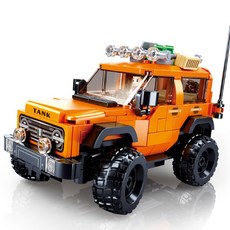 1:35 오프로드 자동차 블록 TANK 302p, 오렌지, 1개 완구/취미/블록놀이 반품 최저가 17,900원