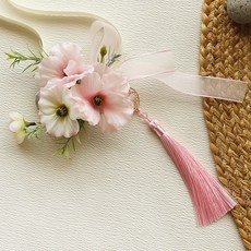 더플라워마켓 조화 프리미엄 유골함리스 버터플라이라넌, 소프트핑크, 1개 홈인테리어/원예/가드닝 반품 최저가 17,000원