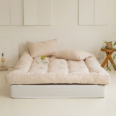 홈즈리빙 슈피리어 매트리스 토퍼, 베이지 홈인테리어/FW 침구샵 반품 최저가 47,040원