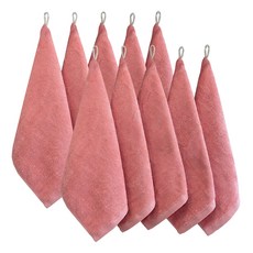 프롬코튼 40수 코마사 고리 핸드타올 65g, 핑크, 10개 홈인테리어/수건/타월 반품 최저가 16,050원