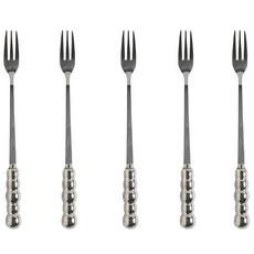 모다키친 버블펄 스텐 롱 티포크 실버, 5개, 단품 주방용품/주전자/커피/티용품 반품 최저가 6,640원