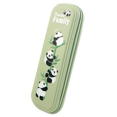 동아피엠에스 귀여운 판다 하드 필통 파우치, 판다패밀리, 1개 undefined/undefined 반품 최저가 6,240원